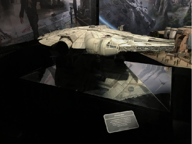 Galaxy's Edge Display